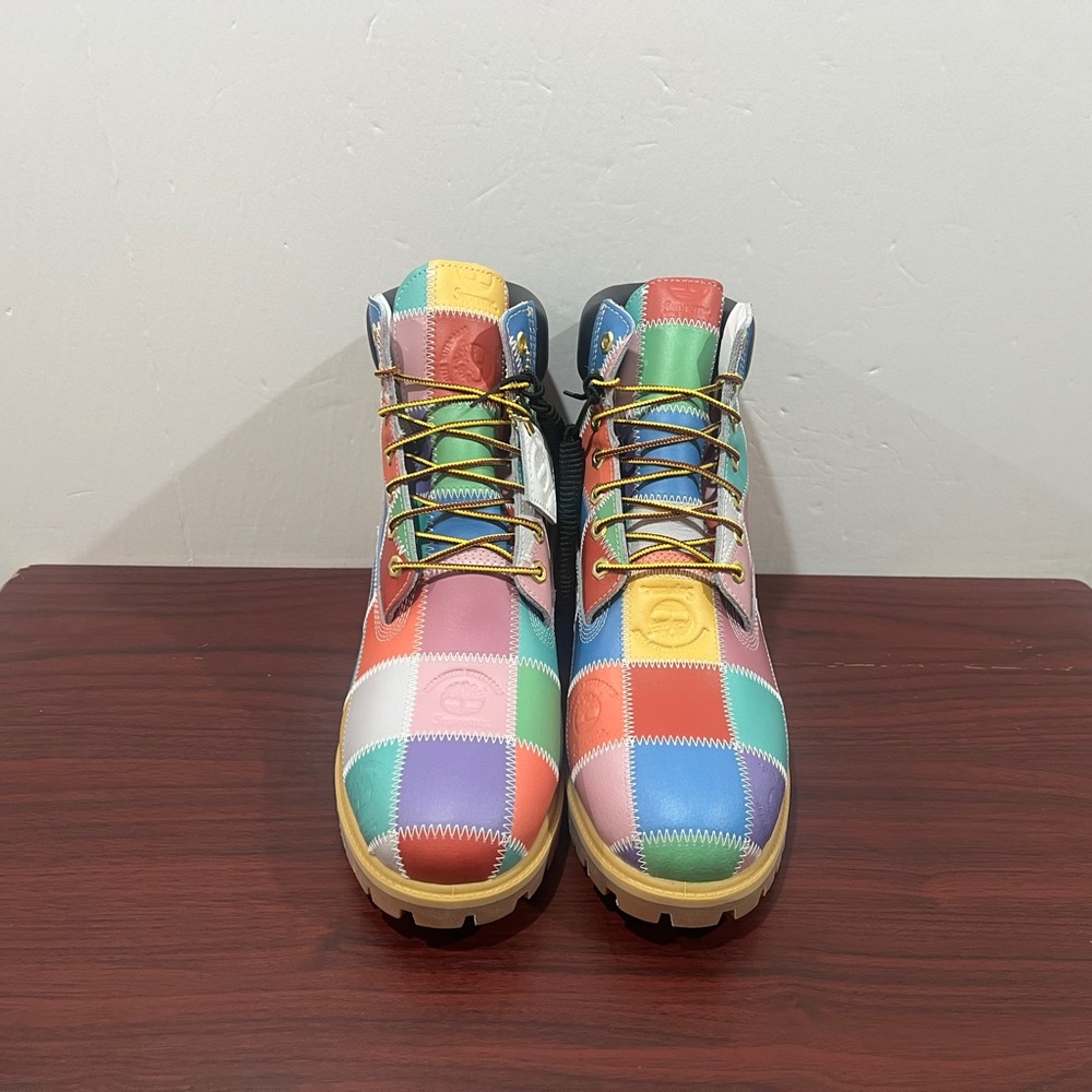 Timberland x Supreme, Mid Lace Waterproof Boot, TB 0A5TBZA6B, Patchwork - Picture 12 of 16